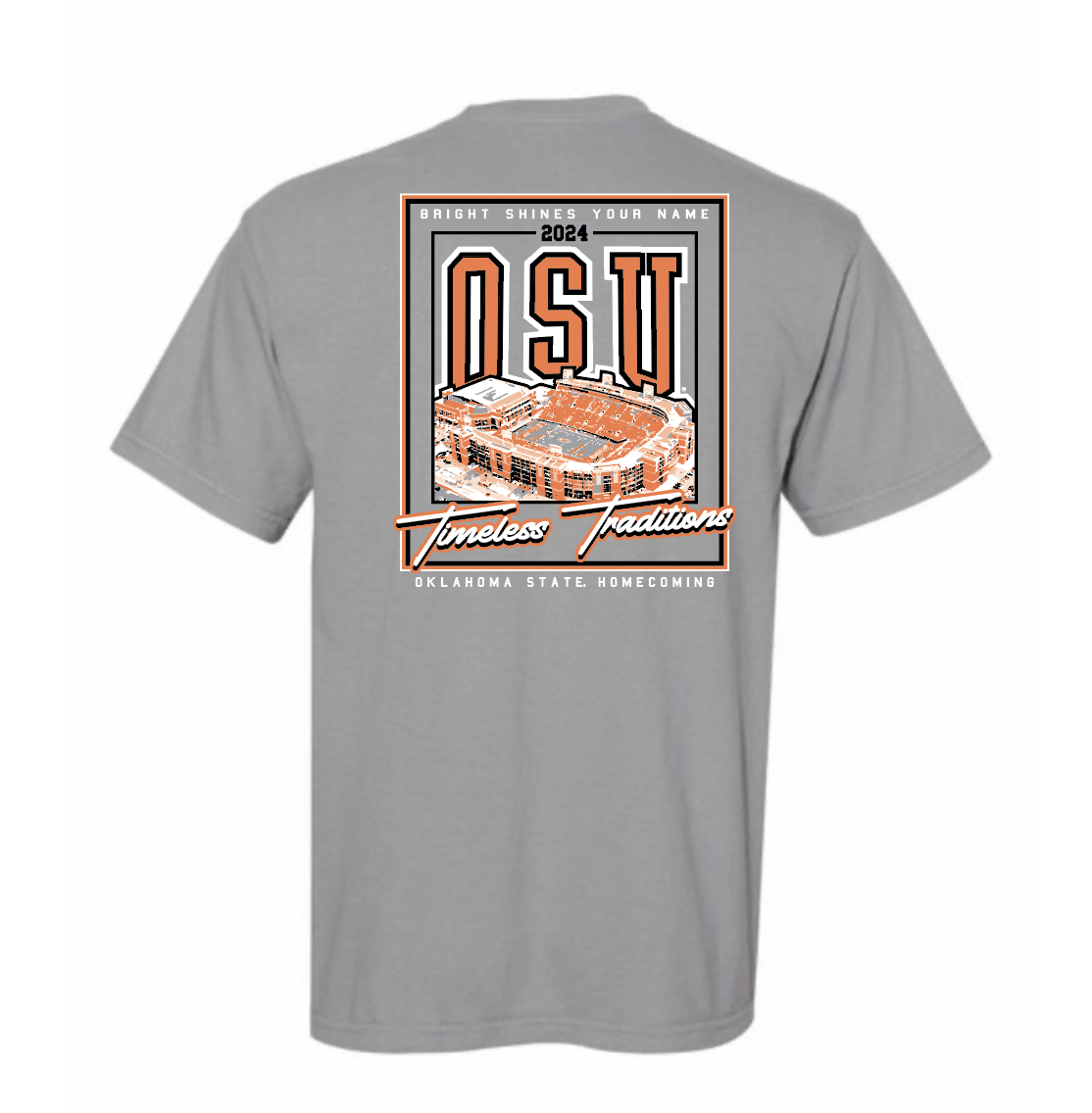 OSU 2024 Short Sleeve Grey Youth DuPree Sports